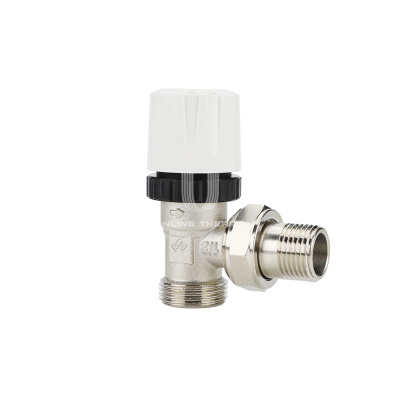 Термостатический клапан (терморегулятор) Varmega VM10402, 1/2" x 3/4"EK, угловой
