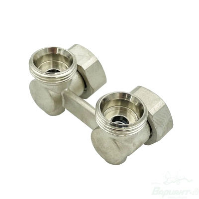 Узел нижнего подключения Varmega VM14011 3/4", угловой, для двухтрубных систем
